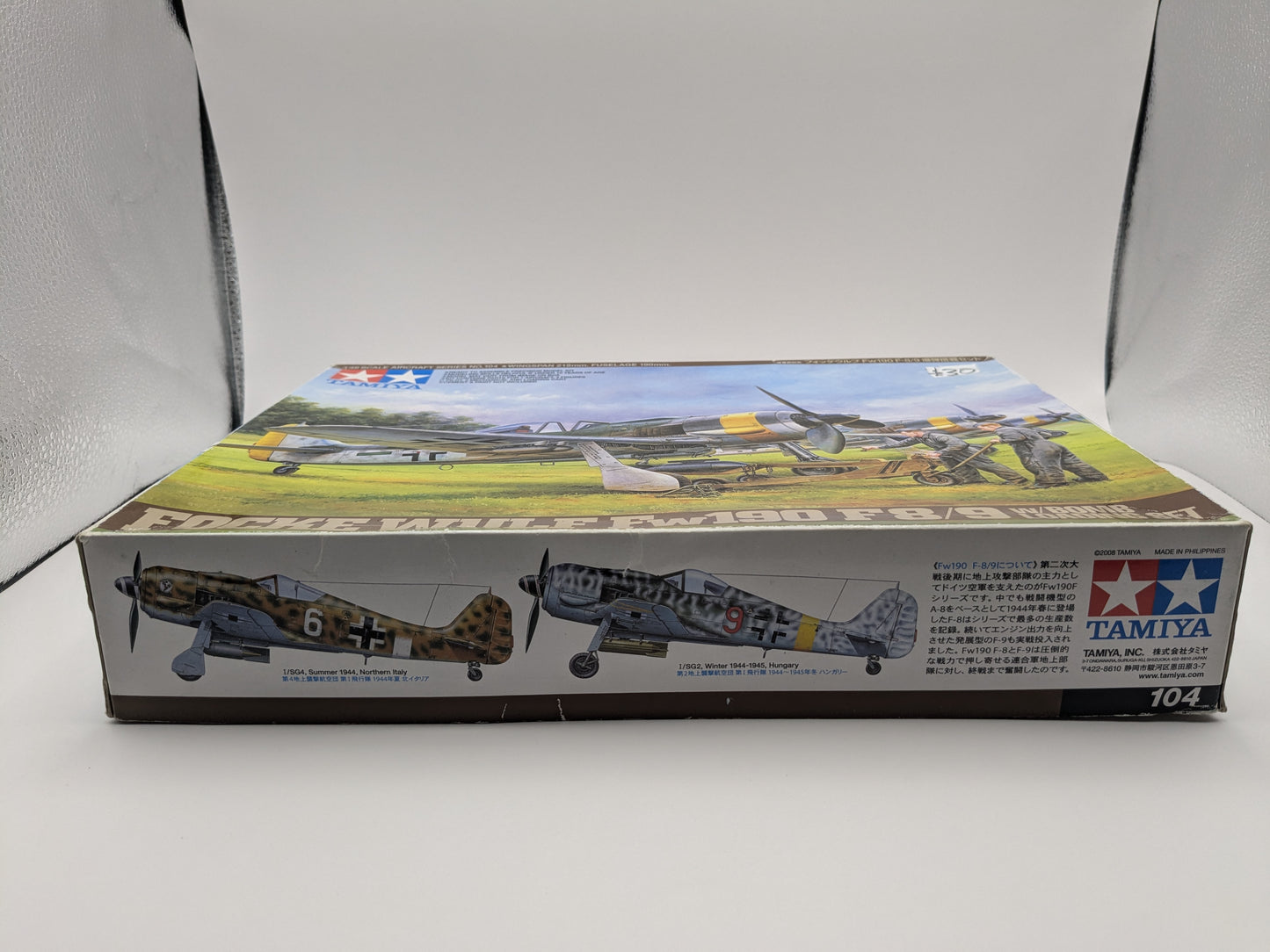 Tamiya Focke-Wulf Fw190 F-8/9 w/Bomb Loading Set